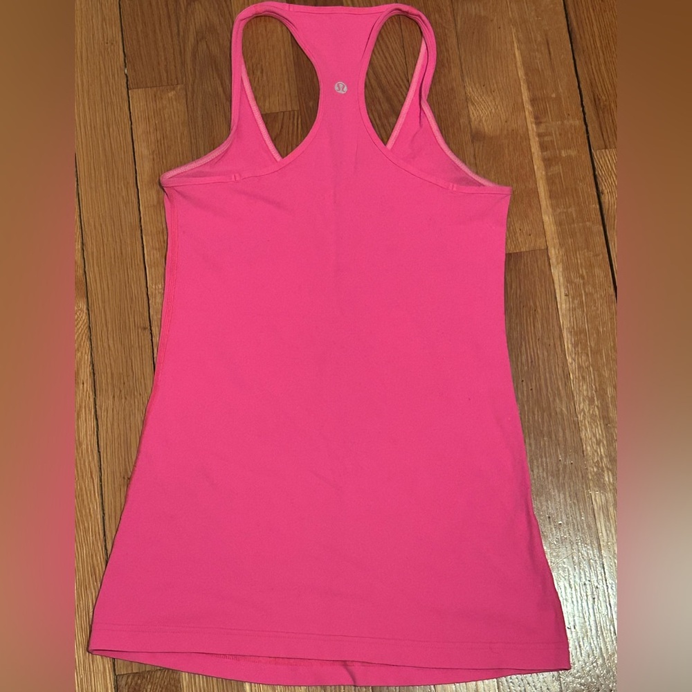 lululemon athletica Bright Pink Racerback Tank